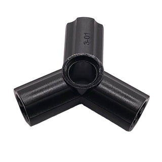 Technic, Axle and Pin Connector Angled Triple - 120 degrees, Part# 10288 Part LEGO® Black