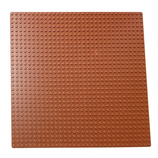 32x32 LEGO® Baseplate, Part# 3811 Part LEGO® Very Good - Reddish Brown