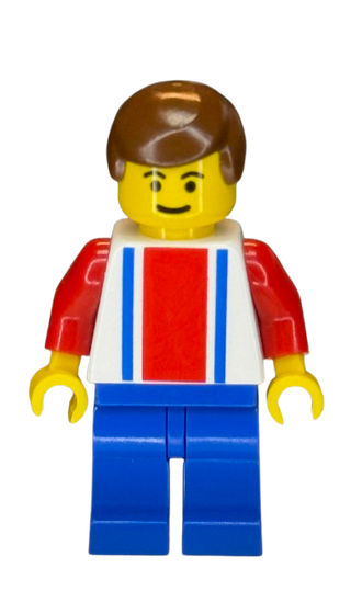 Soccer Player - Red, White, and Blue Team with Number 11 on Back, soc003 Minifigure LEGO®
