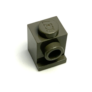 Brick, Modified 1x1 with Headlight, Part# 4070 Part LEGO® Dark Gray