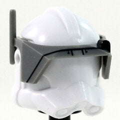 Detail Dark Gray Visor Style- CAC Custom Headgear Accessory Clone Army Customs Black