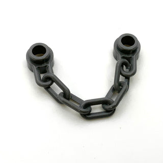 Chain with 5 Links, Part# 92338 Part LEGO® Dark Bluish Gray