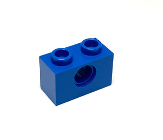 Technic, Brick 1x2 with Hole, Part# 3700 Part LEGO® Blue