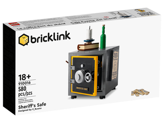 Bricklink Designer Sheriff's Safe 910016 Building Kit LEGO®