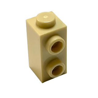Brick Modified 1 x 1 x 1 2/3 with Studs on Side, Part# 32952 Part LEGO® Tan 1 Part
