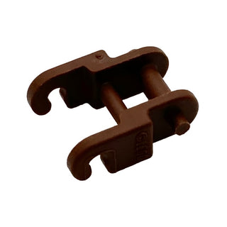 Technic, Link Chain, Part# 3711 Part LEGO® Reddish Brown