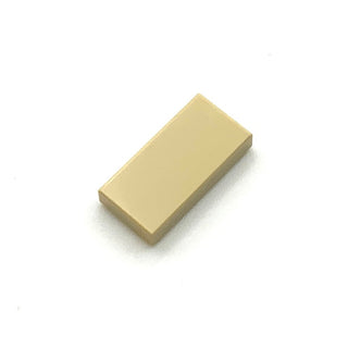 Tile 1x2, Part# 3069 Part LEGO® Tan