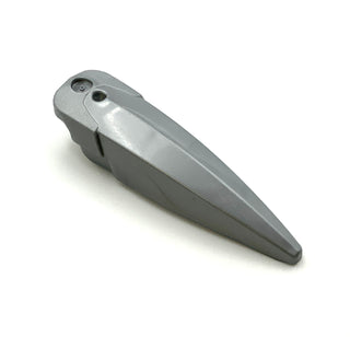 Hero Factory Weapon, Blade Wide Curved, Part# 15362 Part LEGO® Flat Silver