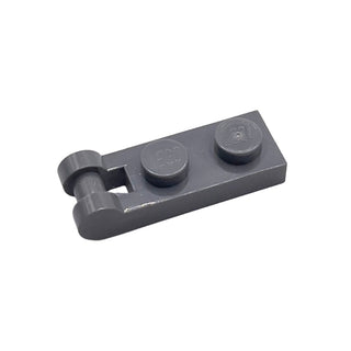 Plate, Modified 1x2 with Bar Handle on End, Part# 60478 Part LEGO® Dark Bluish Gray