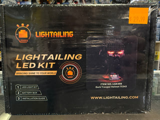 Light Kit For Dark Trooper Helmet, 75343 Light up kit Lightailing