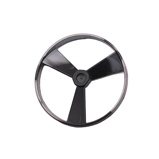 Bionicle Rhotuka Spinner (Propeller/Rotor) with Marbled Light Gray Pattern, Part# 50899pb03 Part LEGO® Black