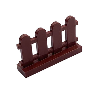 Fence 1x4x2 Paled (Picket), Part# 33303 Part LEGO® Reddish Brown 1 Part
