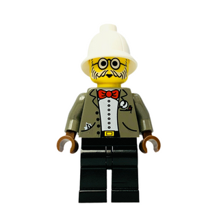 Dr. Kilroy - Gray Suit, adv033 Minifigure LEGO®