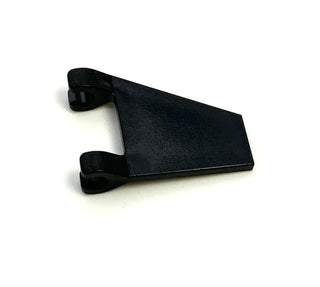 Flag 2x2 Trapezoid, Part# 44676 Part LEGO® Black