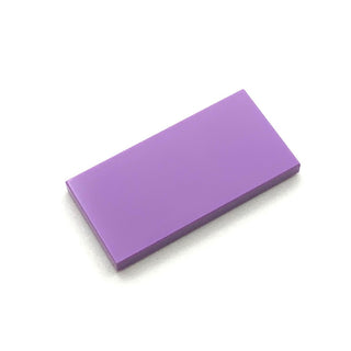 Tile 2x4, Part# 87079 Part LEGO® Medium Lavender 1 Part