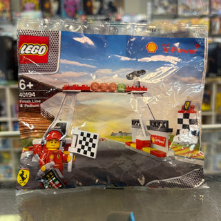 Finish Line & Podium polybag, 40194 Building Kit LEGO®