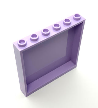 Panel 1x6x5, Part# 59349 Part LEGO® Lavender 1 Part