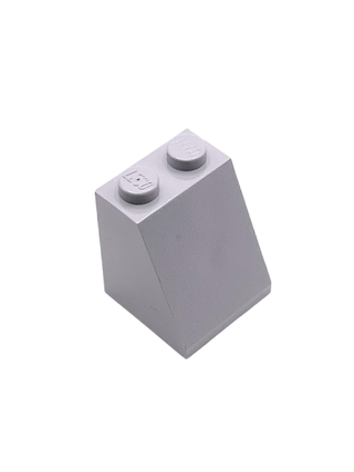 Slope 65 2x2x2 with Bottom Tube, Part# 3678b Part LEGO® Light Bluish Gray 1 Part