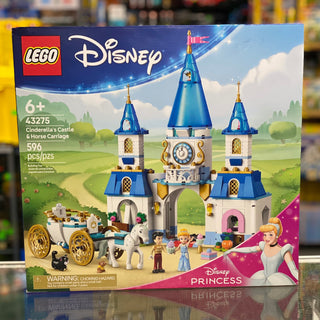 Cinderella's Castle & Horse Carriage, 43275 Building Kit LEGO®