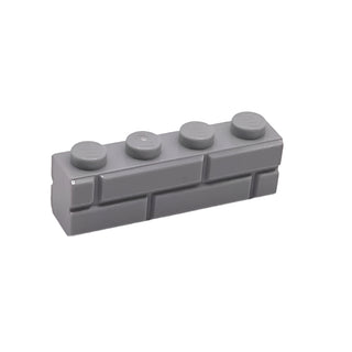 Brick, Modified 1x4 with Masonry Profile, Part# 15533 Part LEGO® Light Bluish Gray 1 Part