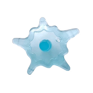 Power Burst, Shield Small with Bar Ends, Part# 35032f Part LEGO® Trans-Light Blue