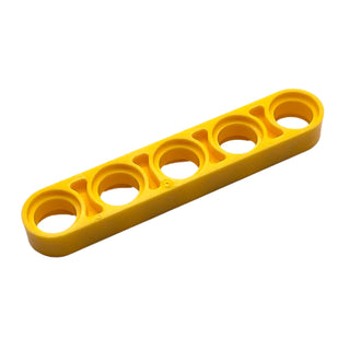 Technic, Liftarm Thin 1x5, Part# 32017 Part LEGO® Yellow