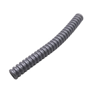 Hose, Ribbed 7mm D. 9L / 7.2 cm, Part# 78c09 Part LEGO® Flat Silver