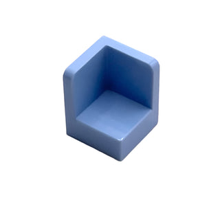 Panel 1 x 1 x 1 Corner, Part# 6231 Part LEGO® Bright Light Blue