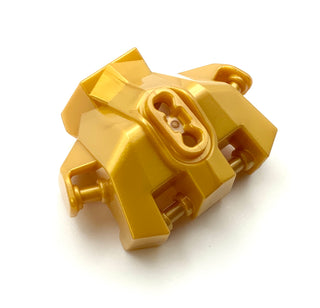 Hero Factory Hand Armor with Handles for Clips, Part# 92233 Part LEGO® Pearl Gold