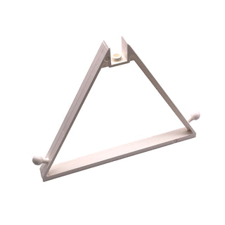 Belville Tent Frame 1 x 12 x 8 Triangle with Top Recessed Hollow Stud and Tow Balls on Side, Part# 30108