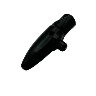 Minifigure Headgear Accessory, Clone Trooper Helmet Floodlight, Part# 61190e Part LEGO® Black