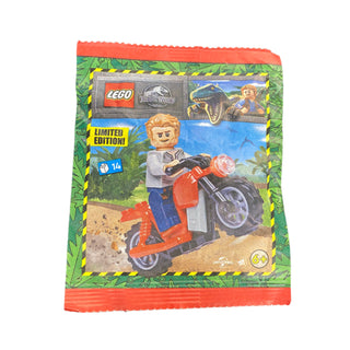 Owen with Motorcycle paper bag,122333 Building Kit LEGO®