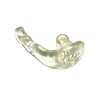 Wave Rounded Energy with Bar Handle (Power Blast), Part# 27393 Part LEGO® Trans-Clear