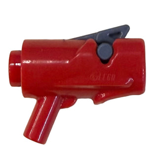 Minifigure, Weapon Gun Mini Blaster / Shooter Part#15391c01 Part LEGO® Red