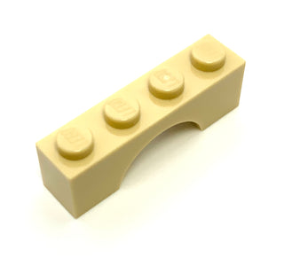 Arch 1x4, Part# 3659 Part LEGO® Tan  