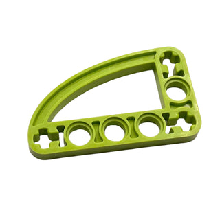Technic, Liftarm, Modified L-Shape Quarter Ellipse Thin 3x5, Part# 32250 Part LEGO® Lime