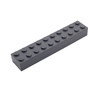 Brick 2x10, Part# 3006 Part LEGO® Dark Bluish Gray 1 Part