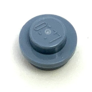 Plate Round 1x1, Part# 4073 Part LEGO® Sand Blue