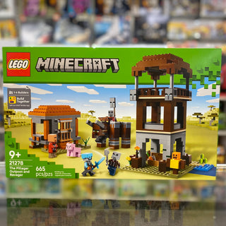 The Pillager Outpost and Ravager, 21278 Building Kit LEGO®