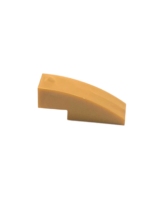 Slope, Curved 3x1, Part# 50950 Part LEGO® Pearl Gold 1 Part