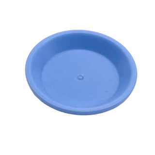 Friends Accessories Dish, Round, Part# 93082f Part LEGO® Medium Blue