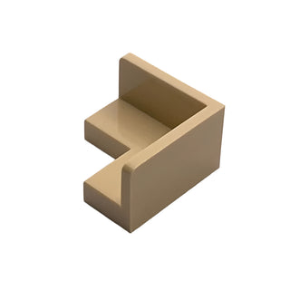 Panel 2 x 2 x 1 Corner, Part# 91501 Part LEGO® Tan
