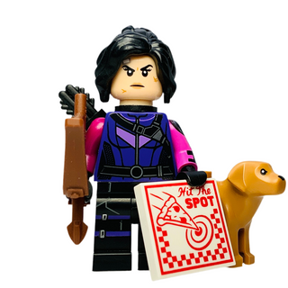 Kate Bishop, Marvel Studios, Series 2, colmar2-7 Minifigure LEGO® With accessories & stand