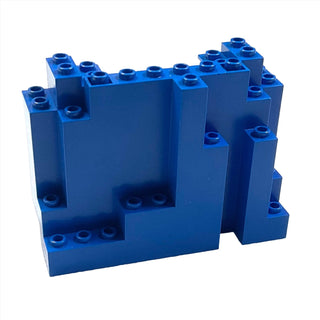 Rock Panel 4 x 10 x 6 Rectangular (BURP) PART # 6082 Part LEGO® Blue 1 Part
