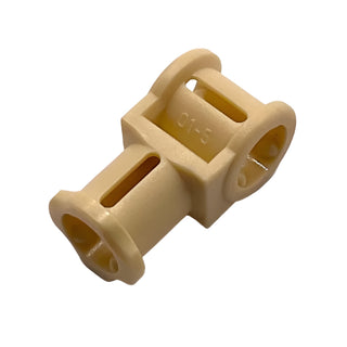 Technic, Axle Connector with Axle Hole, Part# 32039 Part LEGO® Tan