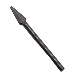 Minifigure Weapon, Pike/Spear Handle with Flat End, Part# 93789 Part LEGO® Pearl Dark Gray