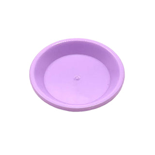 Friends Accessories Dish, Round, Part# 93082f Part LEGO® Lavender