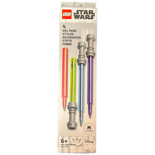 Star Wars Lightsaber Gel Pens 4 Pack Gear LEGO®