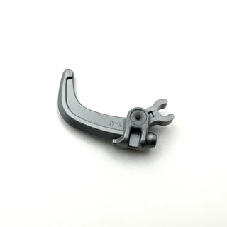 Hero Factory Weapon, Claw with Clip, Part# 92220 Part LEGO® Flat Silver