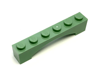 Arch 1x6 Raised Arch, Part# 92950 Part LEGO® Sand Green  